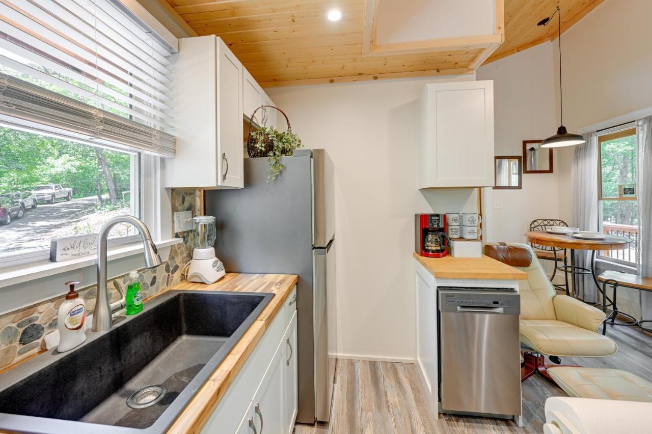 Charming Hiawassee Tiny Home With Hot Tub And Views! Extérieur photo