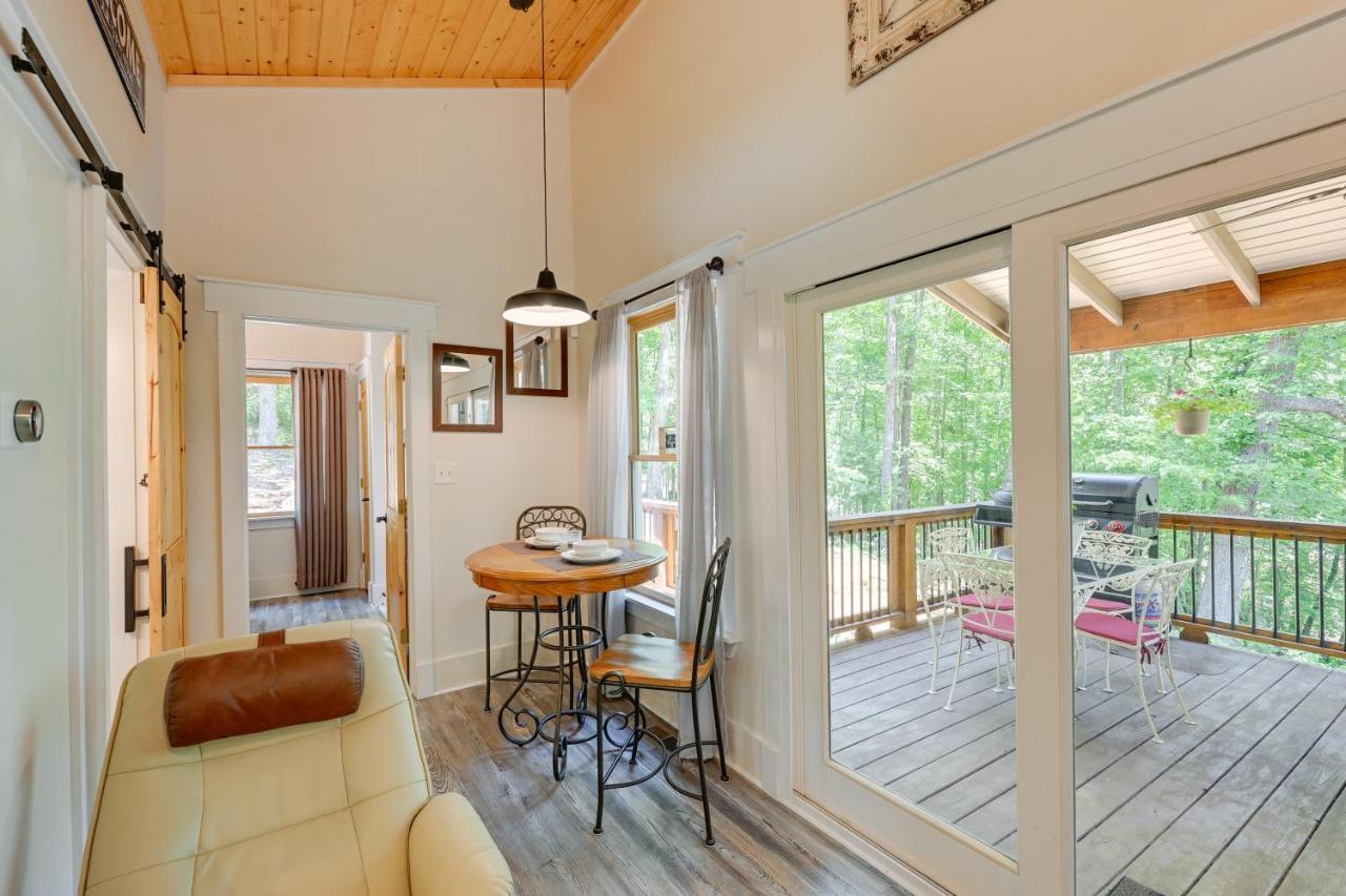 Charming Hiawassee Tiny Home With Hot Tub And Views! Extérieur photo