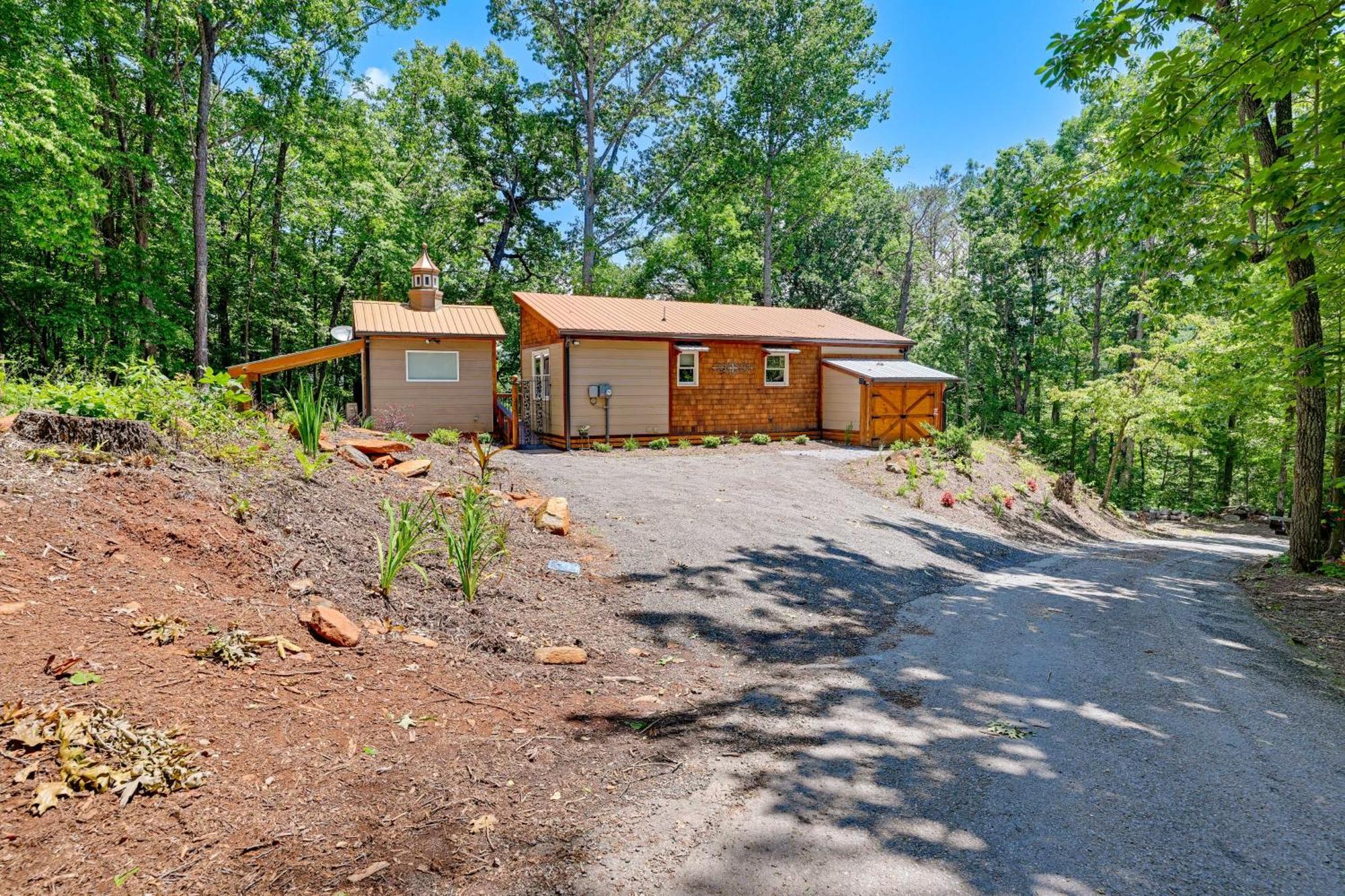 Charming Hiawassee Tiny Home With Hot Tub And Views! Extérieur photo